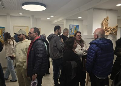 פתיחת התערוכה התהוות בכרמיאל